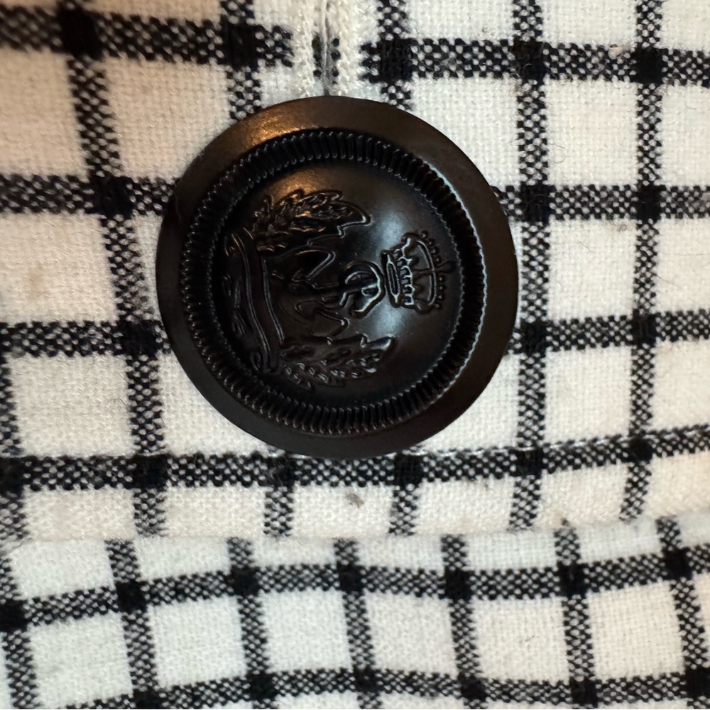 Cabi Women's Black and White Checkered Jacket Medium - Picture 6 of 13